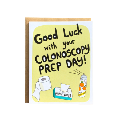 Colonoscopy Get Well Card