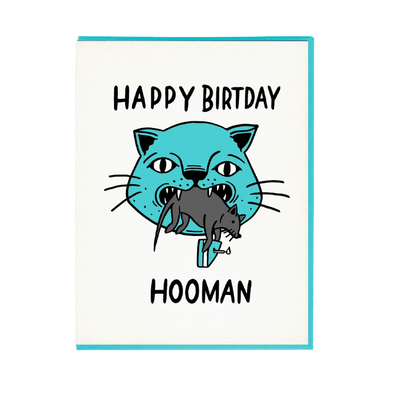Hooman Birthday Card