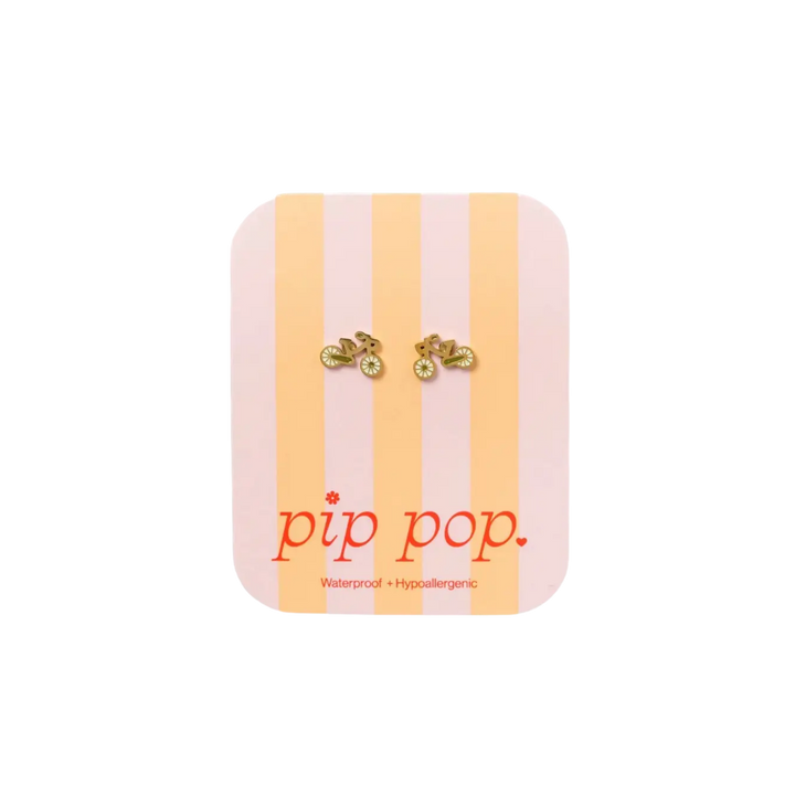 Bike Stud Earrings