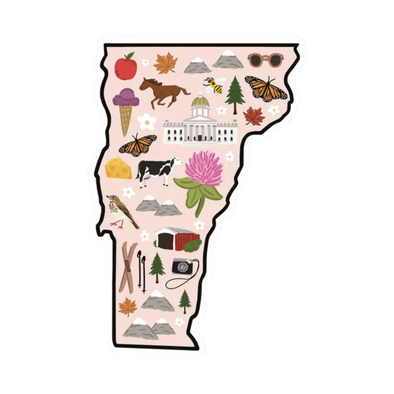 Vermont Vinyl Sticker