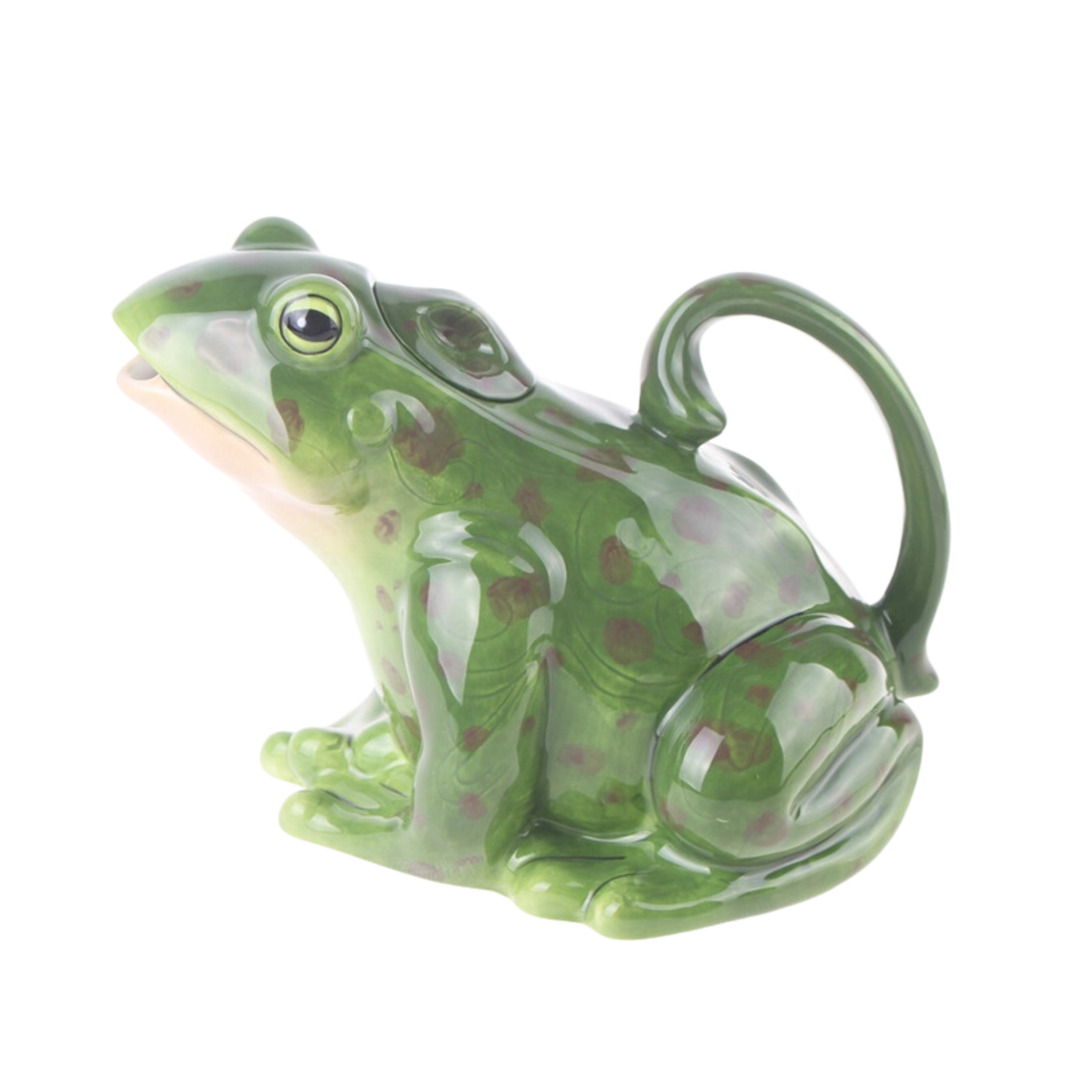 Green Frog Teapot