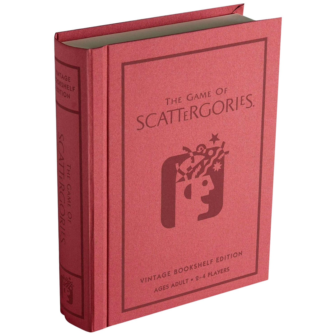 WS Game Company Scattergories Vintage Bookshelf Edition