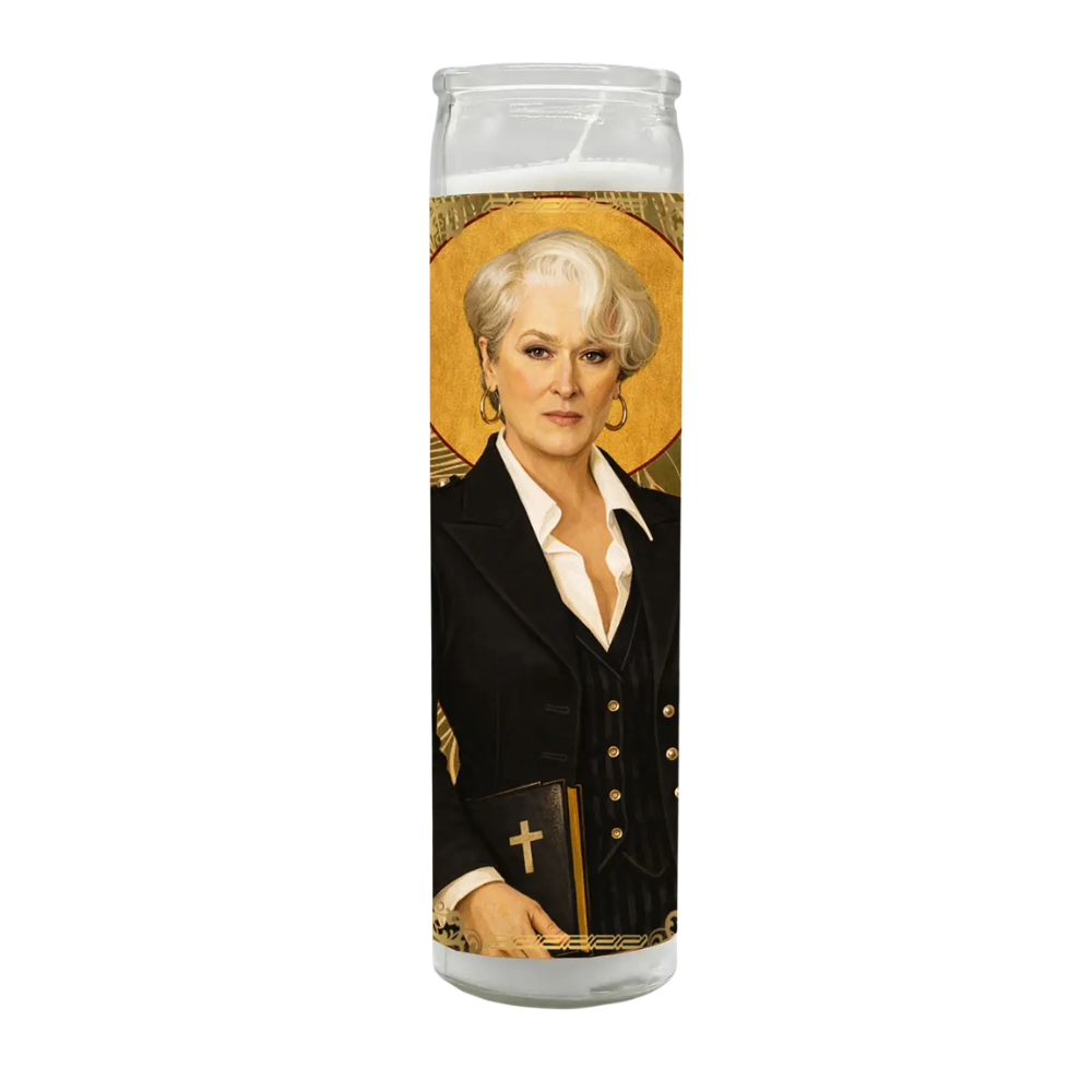 Saint Dragonlady (Miranda/ Meryl inspired) Candle