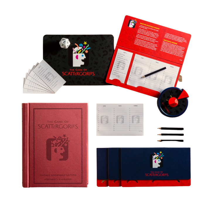 Scattergories Vintage Bookshelf Edition