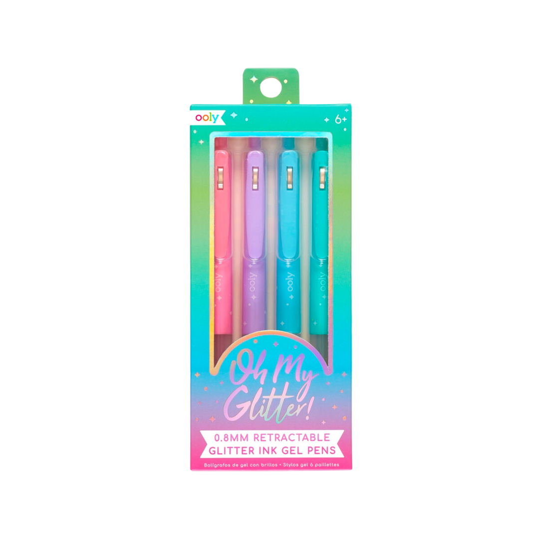 Oh My Glitter! Gel Pens - Set of 4