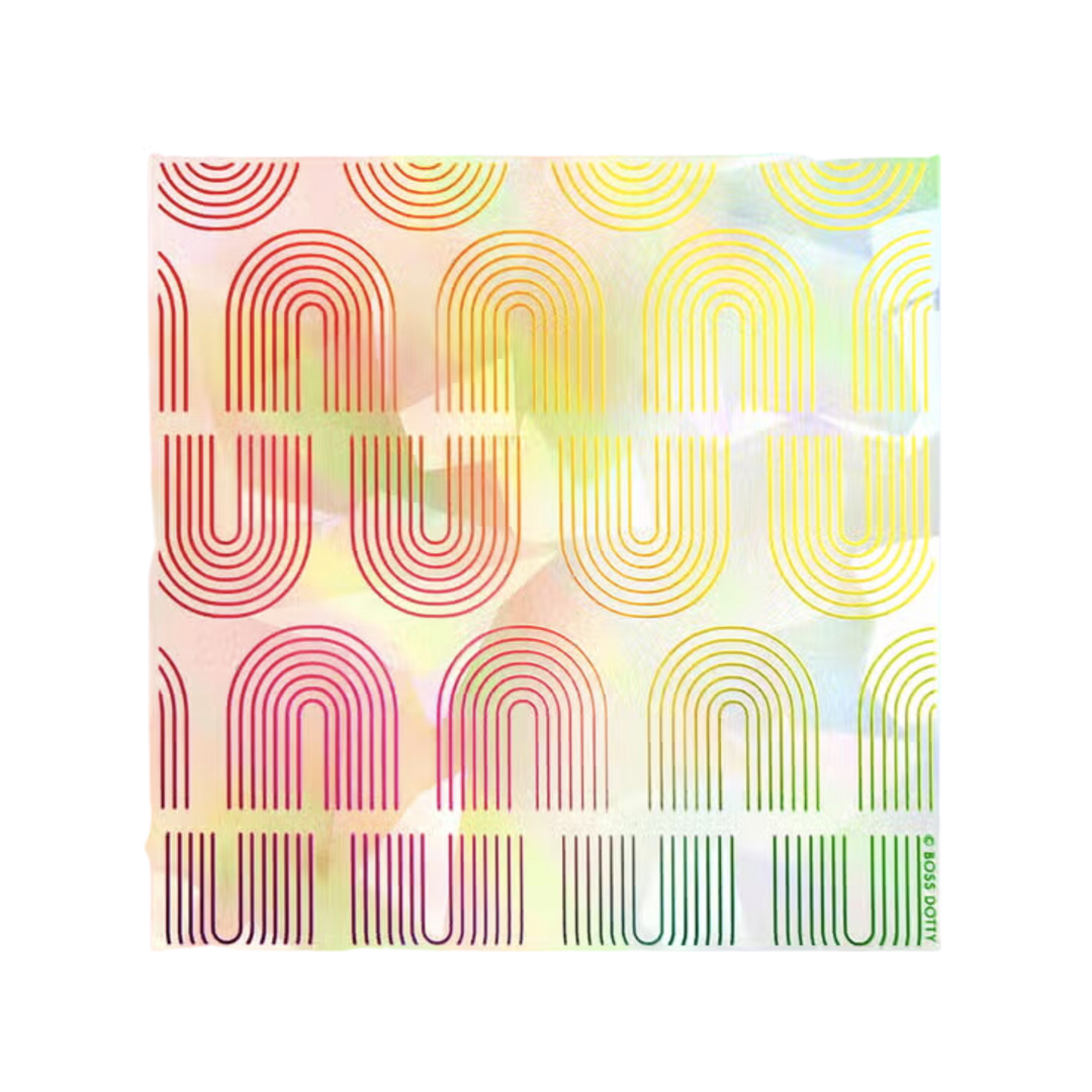 Rainbow Repeat Suncatcher Sticker