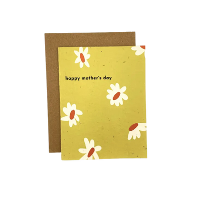 Daisies Mother's Day Plantable Card