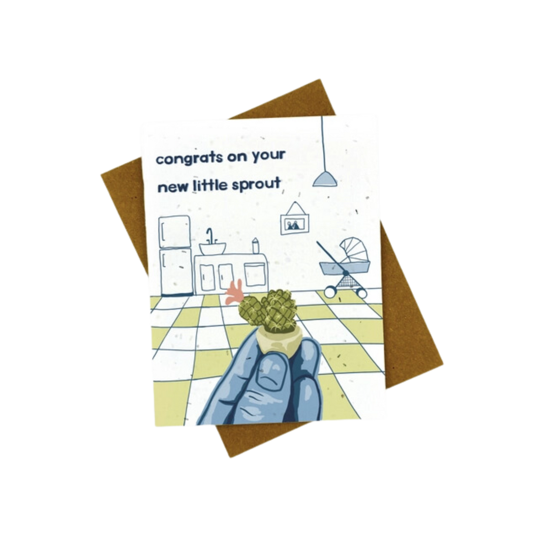 Little Sprout Baby Card Plantable Card