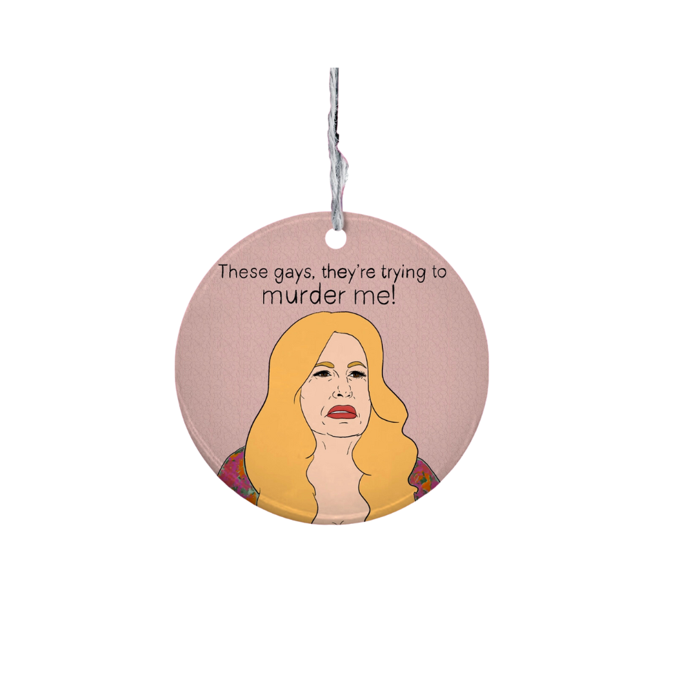 Tanya and the Gays Ornament