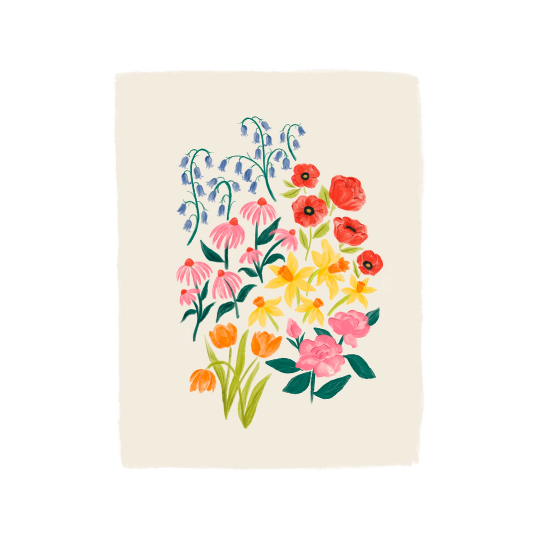 Garden Bouquet Art Print