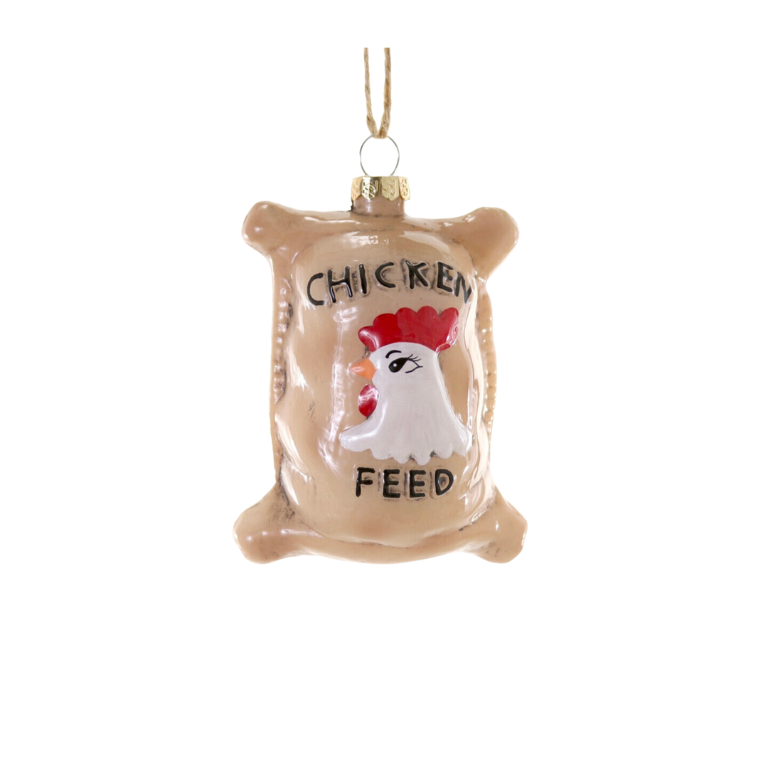 Chicken Feed Ornament