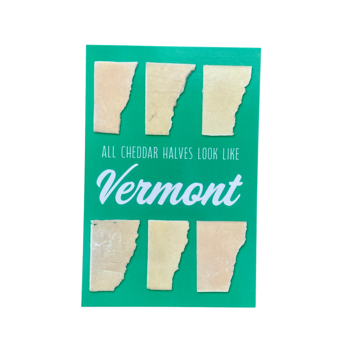 Vermont Cheddar Postcard