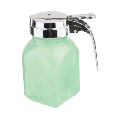 Jadeite Glass Collection 6 oz Syrup Dispenser