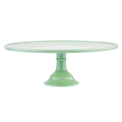 Jadeite Glass Collection Cake Stand