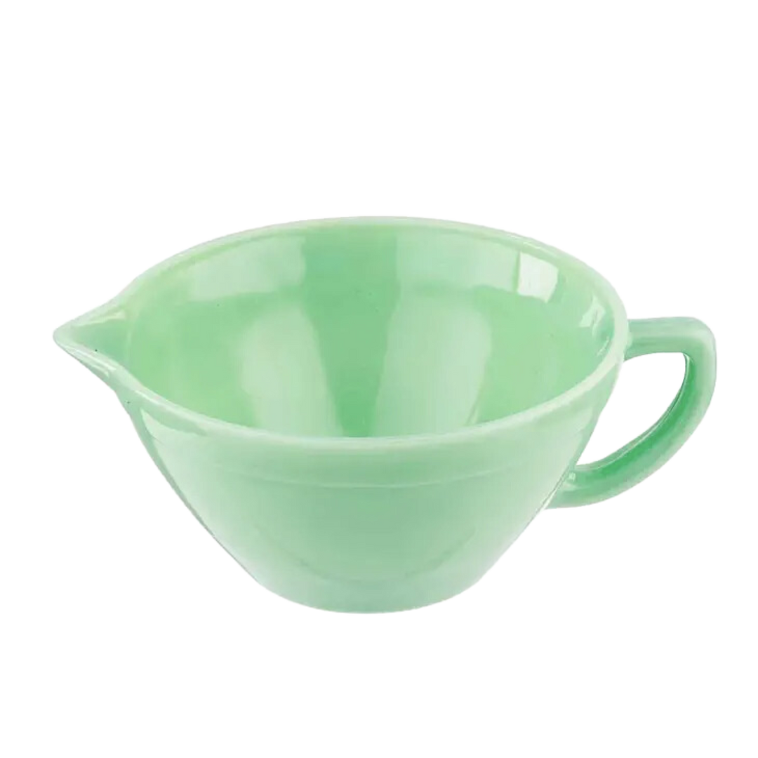 Jadeite Glass Collection Mixing Bowl