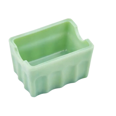 Jadeite Glass Collection Sugar Packet Holder