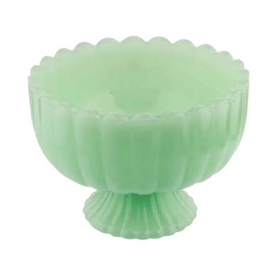 Jadeite Glass Collection Sundae Dish