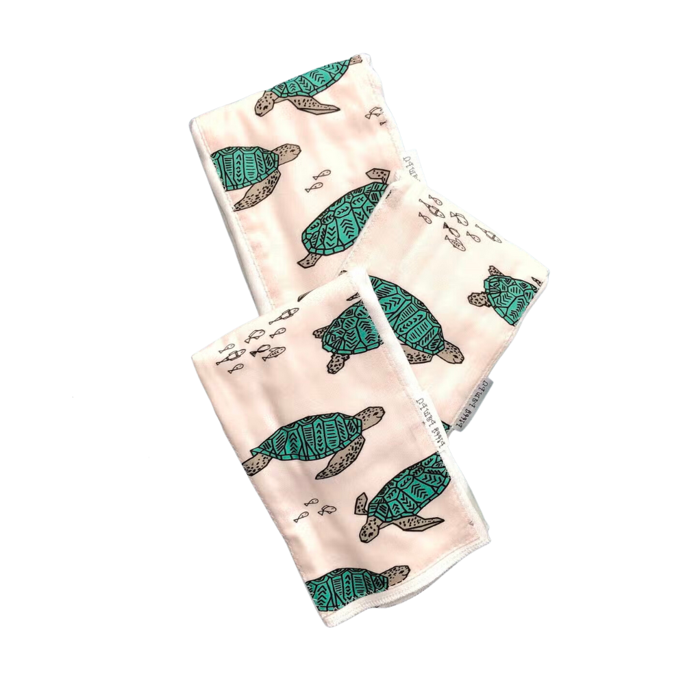 Turtle Burp Cloth