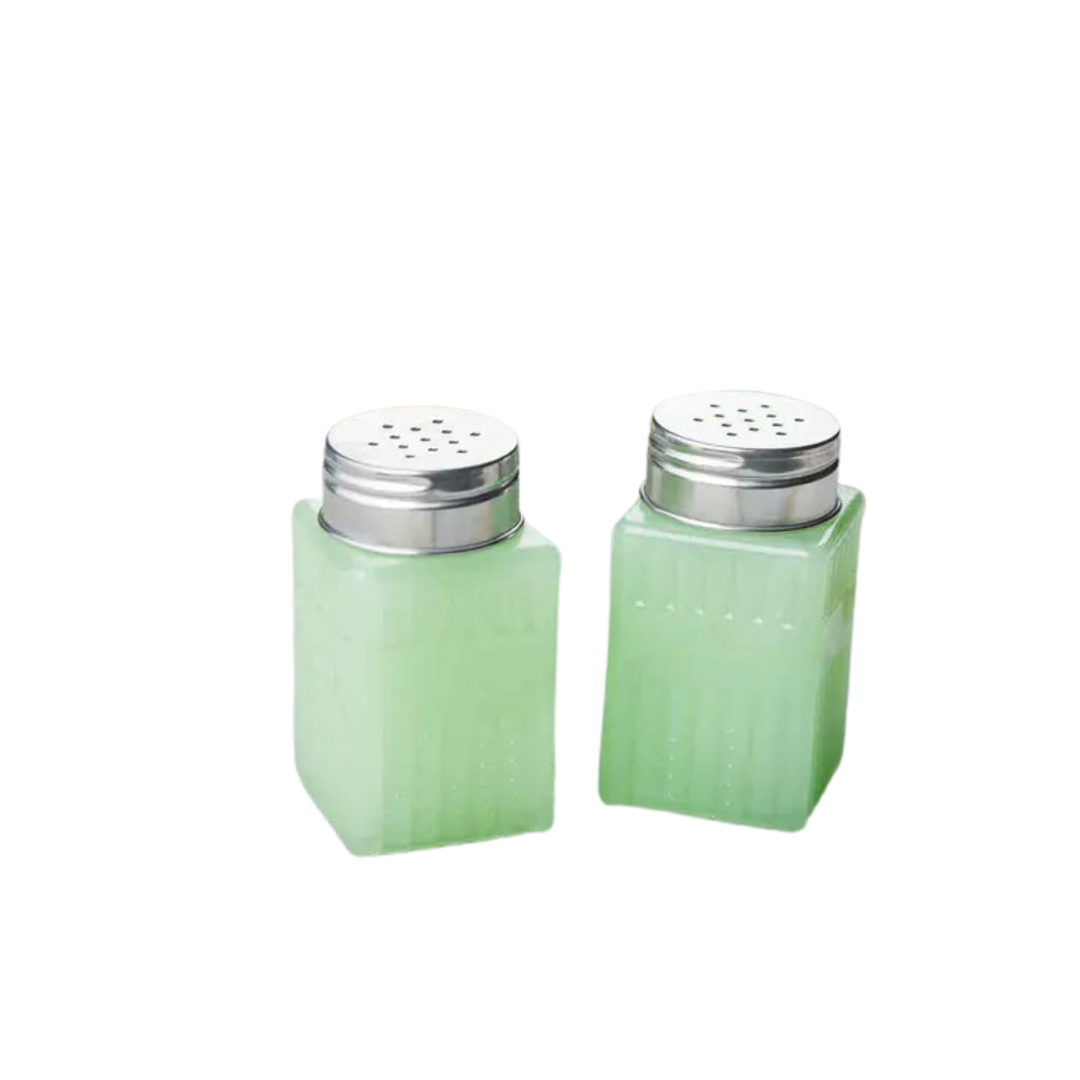 Jadeite Glass Collection 2 oz Salt or Pepper Shaker