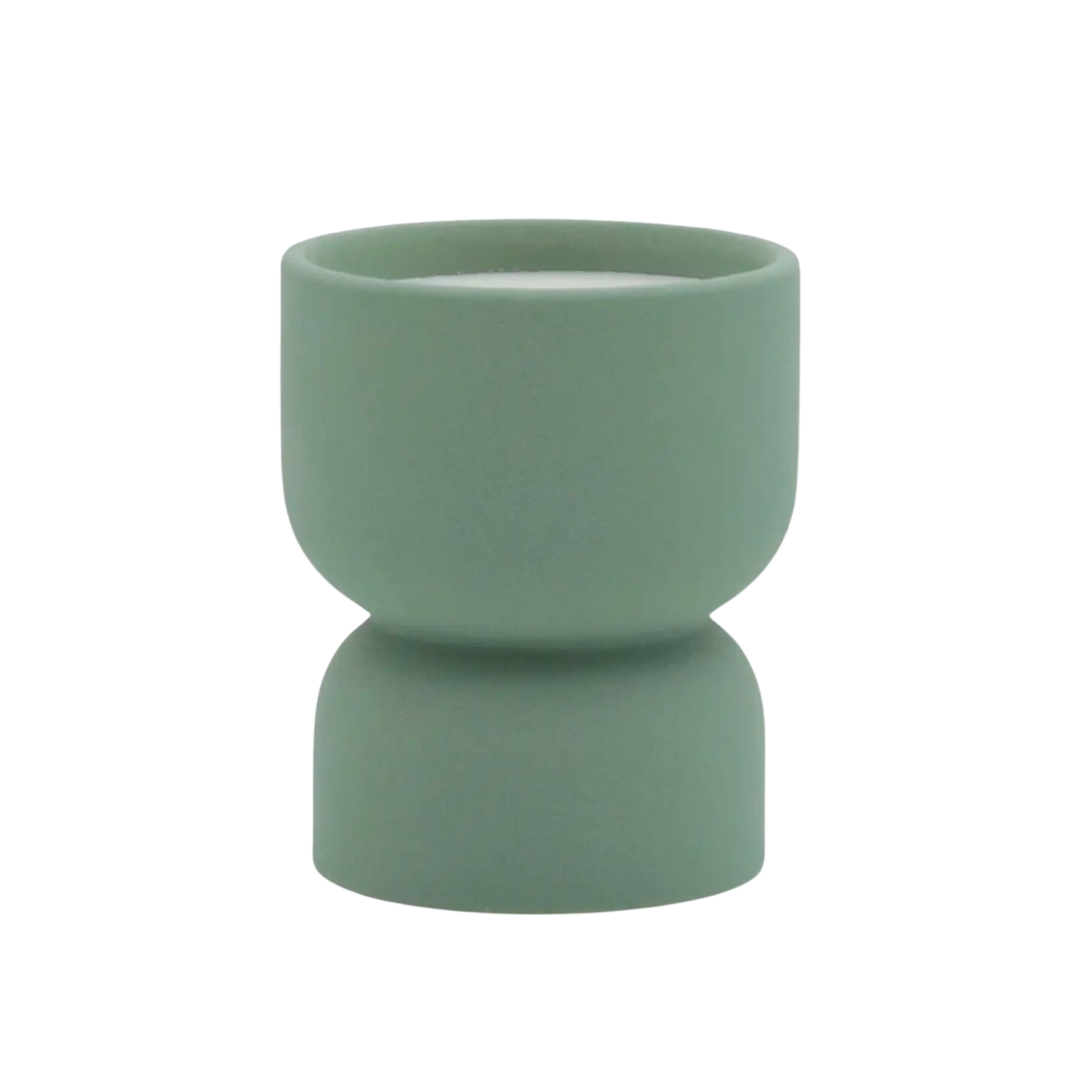 Form 6 oz. Ceramic Hourglass Candle