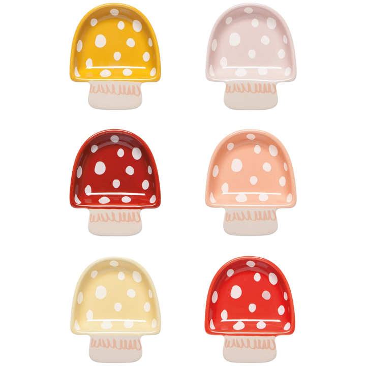 Toadstool Shaped Pinch Bowls