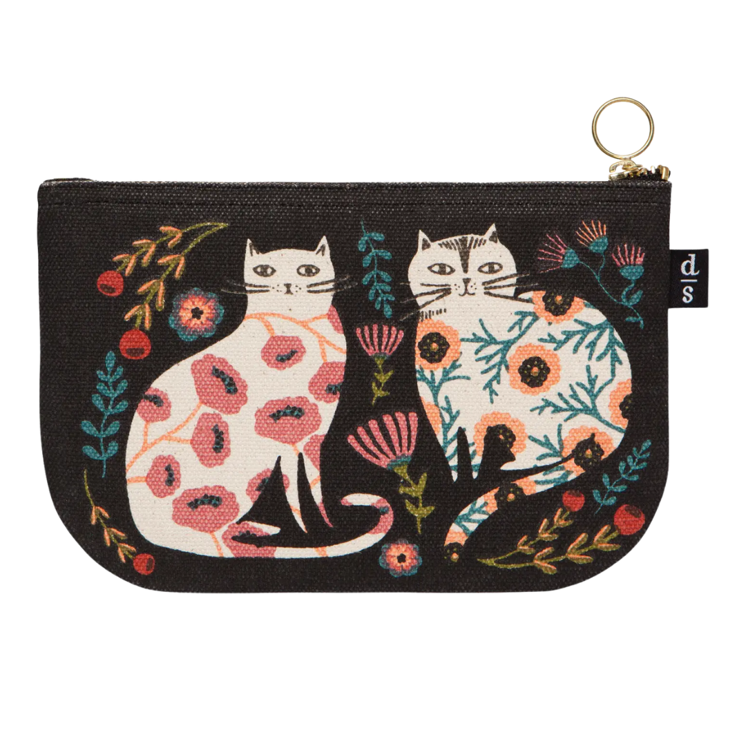 Catbloom Small Zipper Pouch