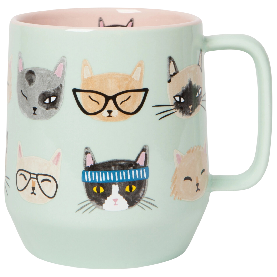 Feline Fine Mega Mug