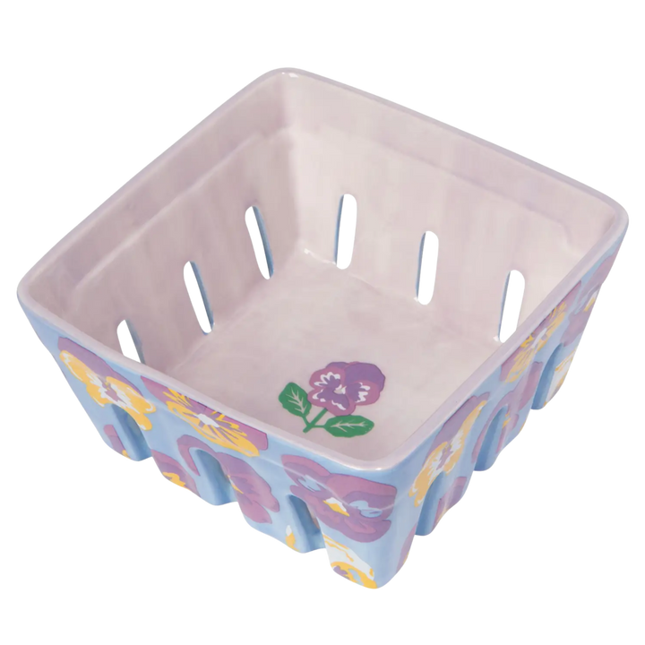 Pansy Large Berry Basket