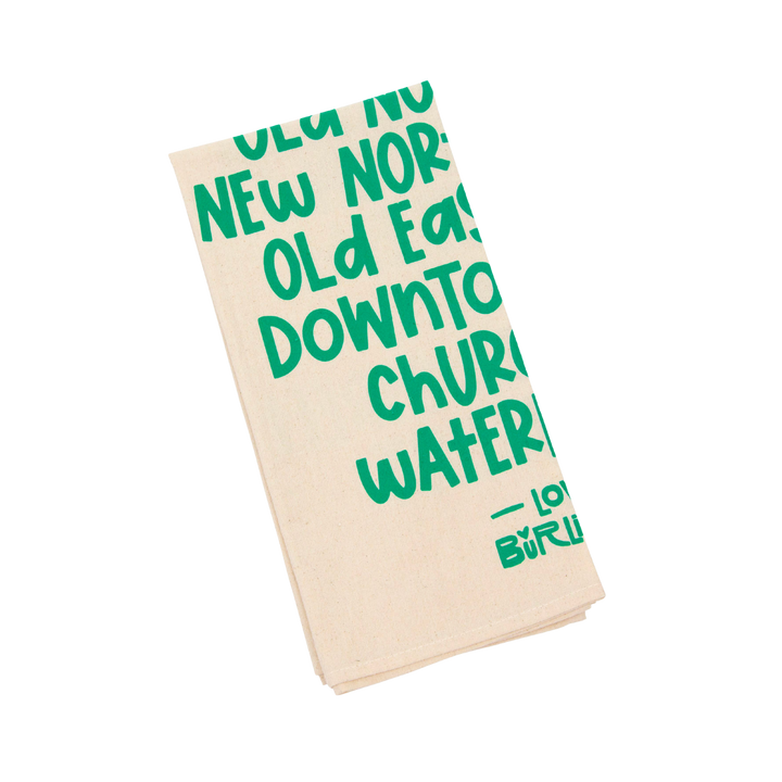Love Burlington Tea Towel