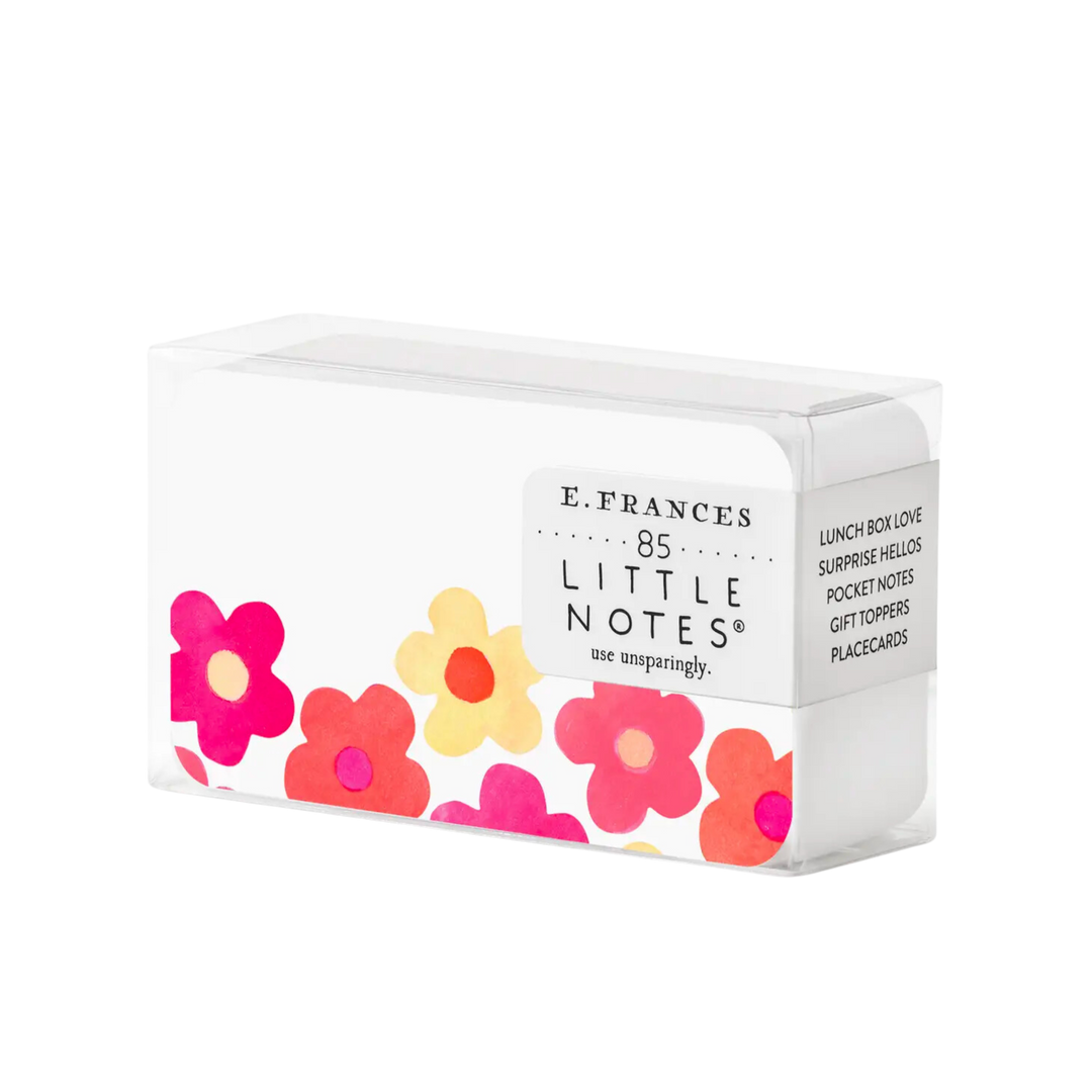 Retro Flowers Little Notes