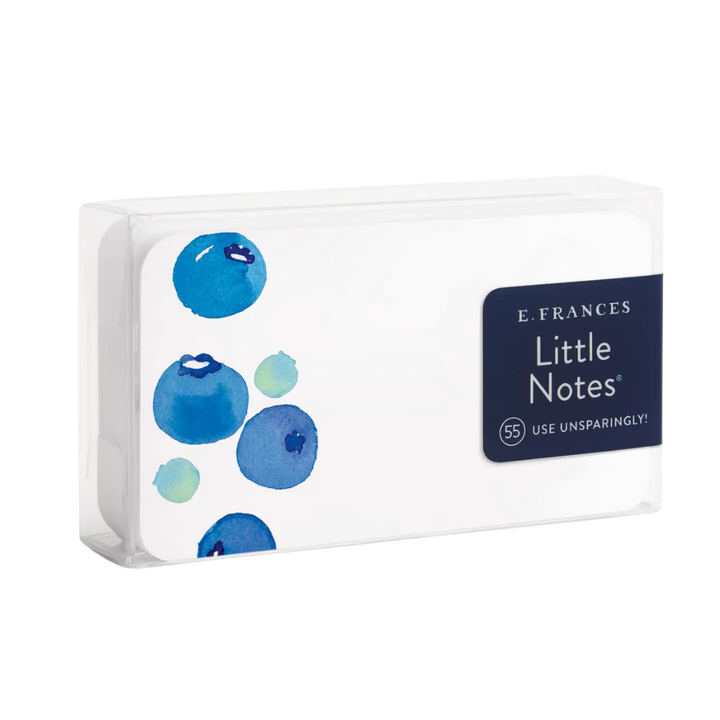 Blueberry Little Notes Notecards (55ct)