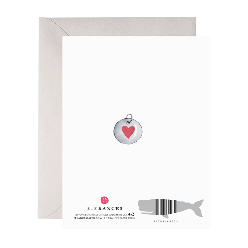 Pet Collar Sympathy Card