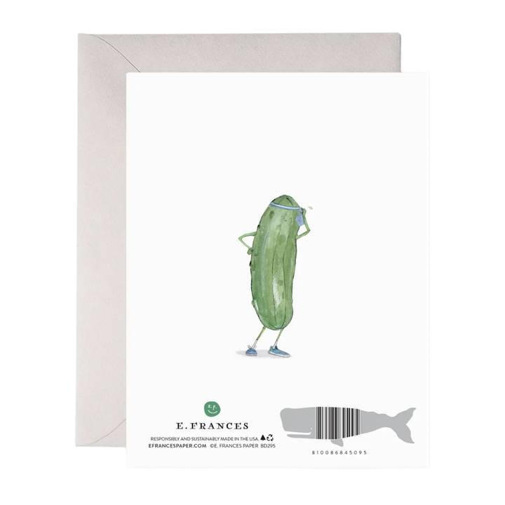 Dink Responsibly Pickleball Birthday Card