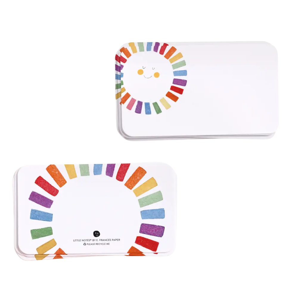 Rainbow Sun Little Notes® Notecards (55ct)