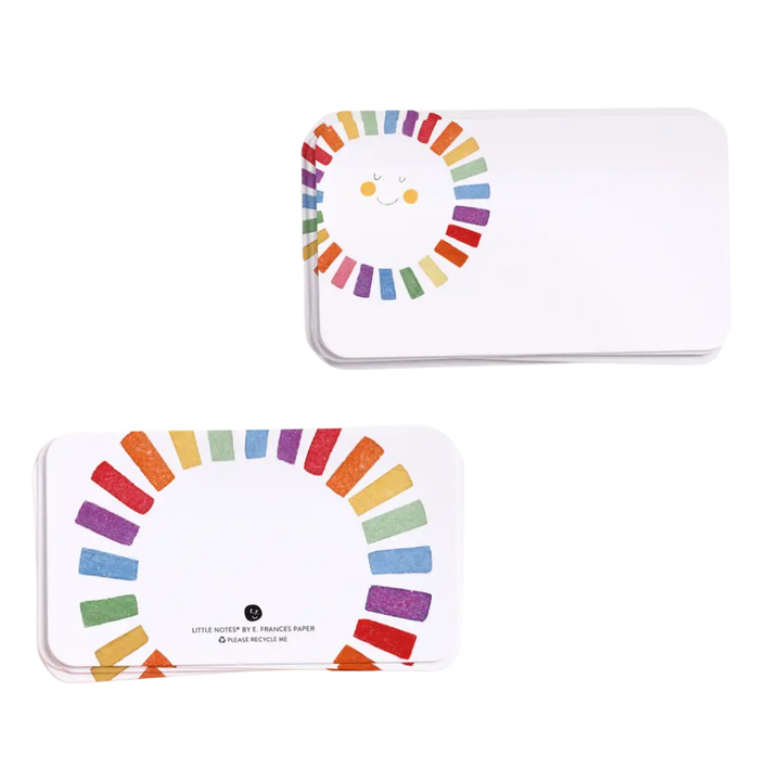 Rainbow Sun Little Notes® Notecards (55ct)