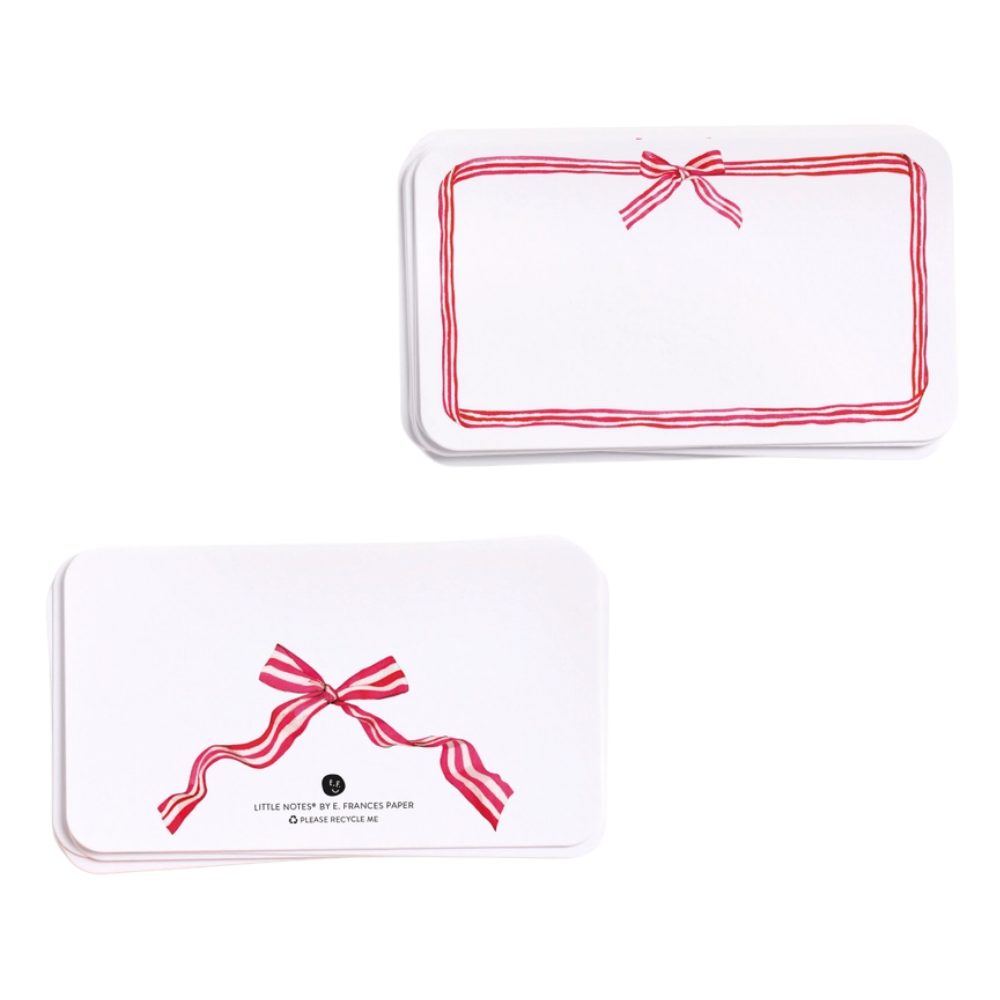 Red Ribbon Candy Little Notes® Notecards (55ct)
