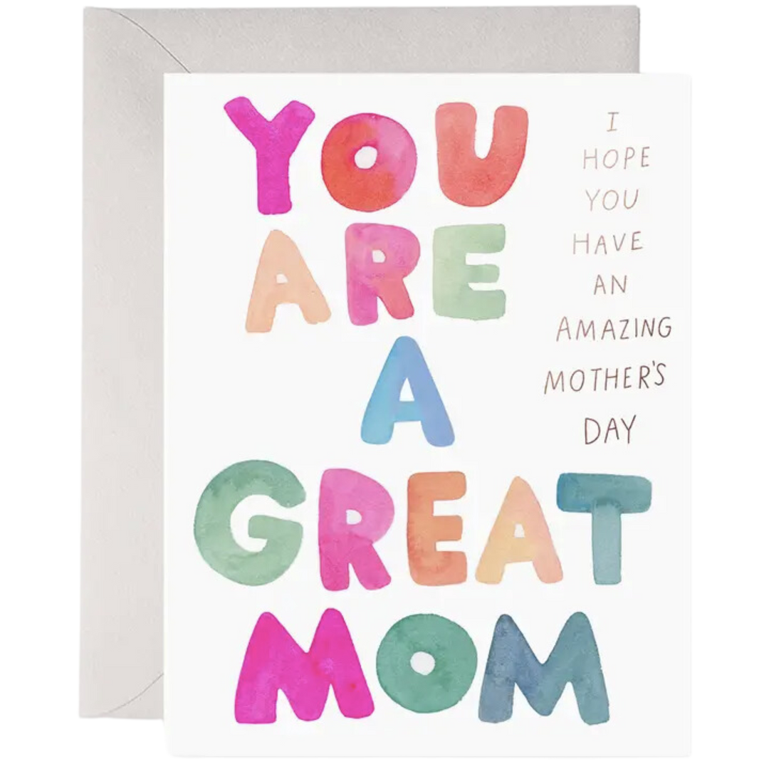 A Great Mom | Mother's Day Greeting Card