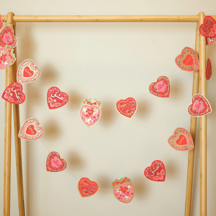 Valentine's Sewn Garland