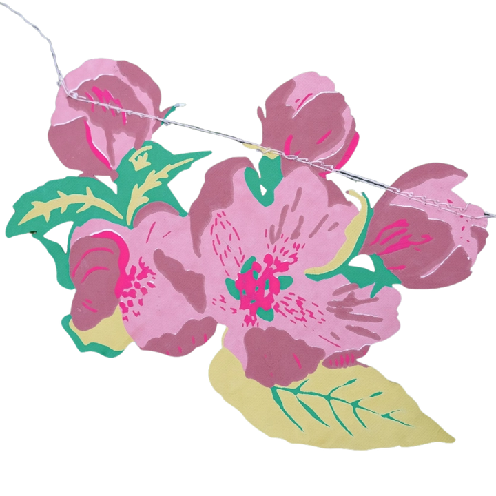 Blossom Sewn Garland