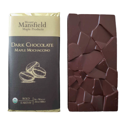 3.5 oz Organic Dark Chocolate Maple Mochaccino