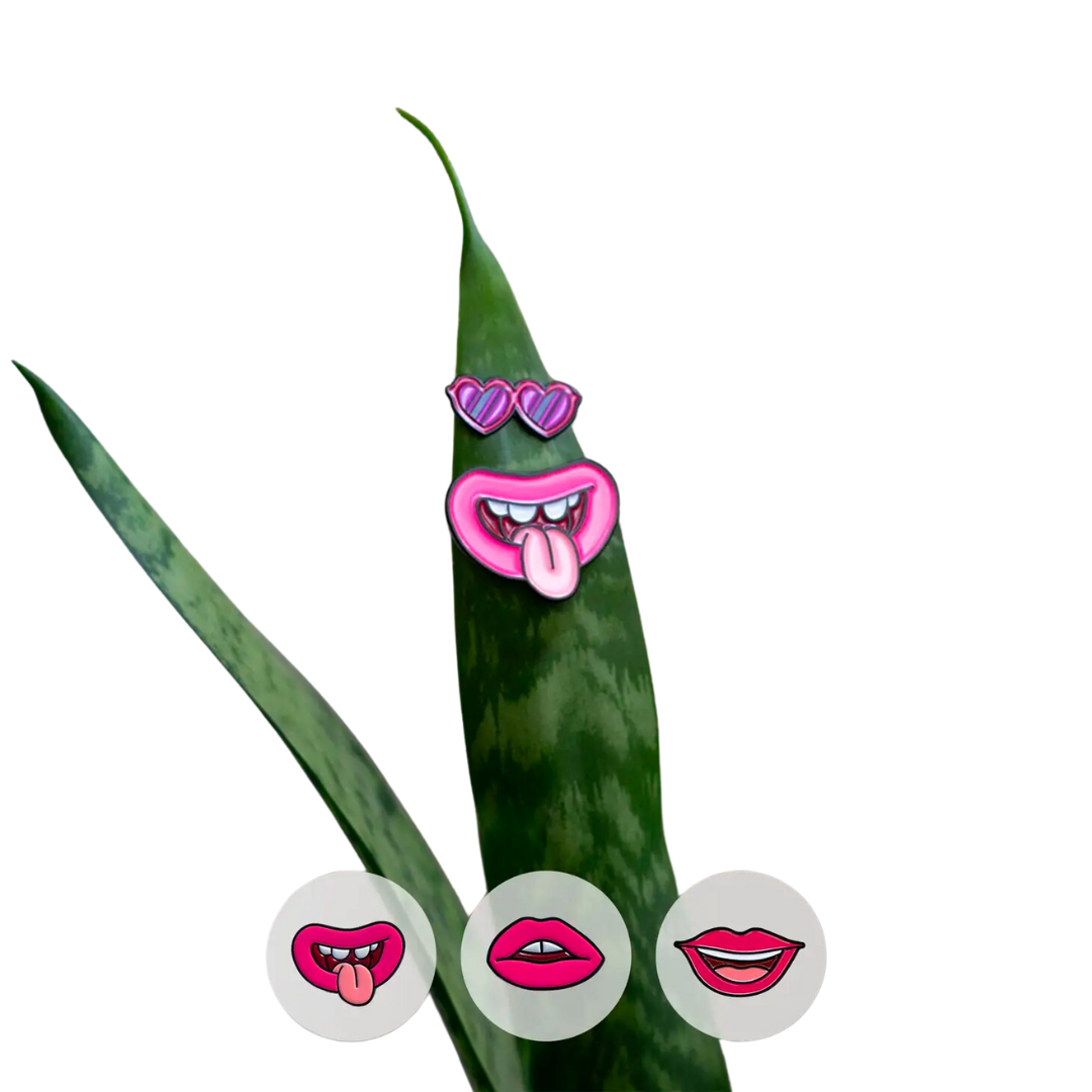 Lips 3-Pack - 🌱 Plant Magnet 🧲