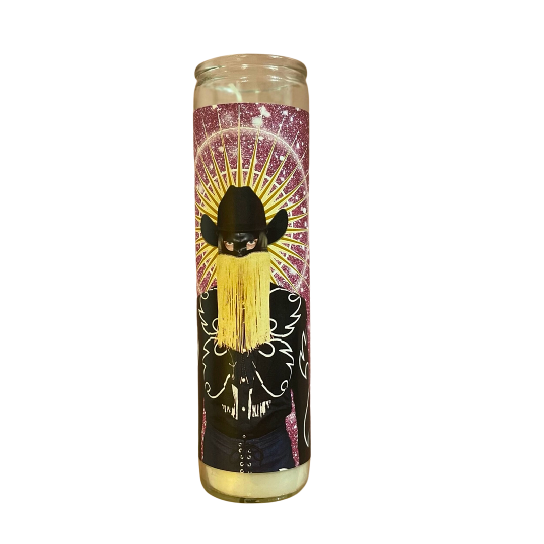 Orville Peck Prayer Candle