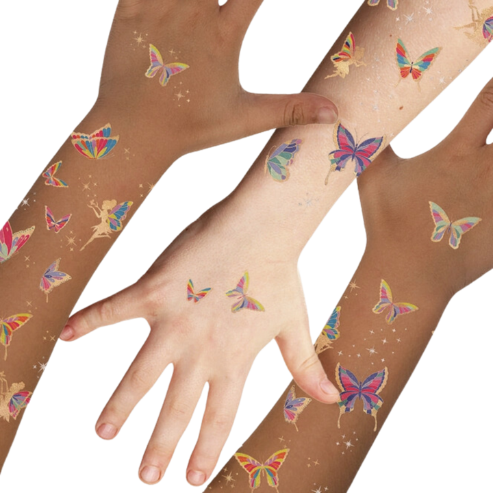 Butterfly Garden | Kids Butterfly Party Temporary Tattoos