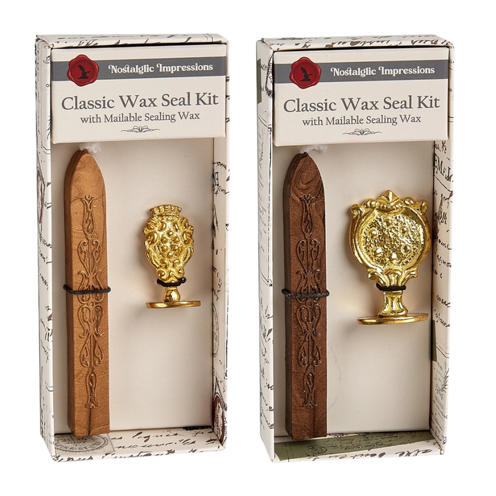 Florentine Brass Stamp Wax Seal Kits
