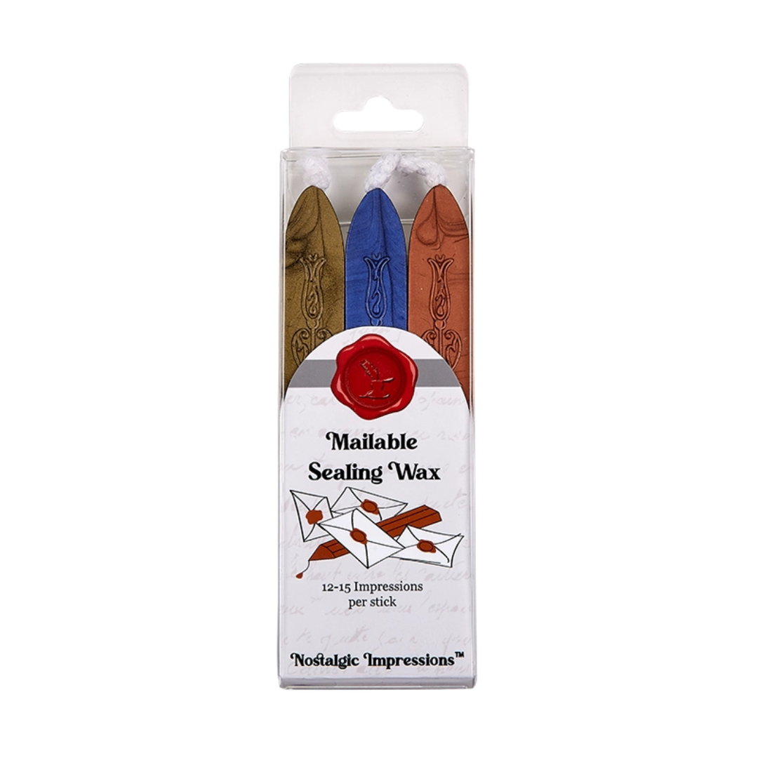 Sealing Wax Sticks with Wick 3PK