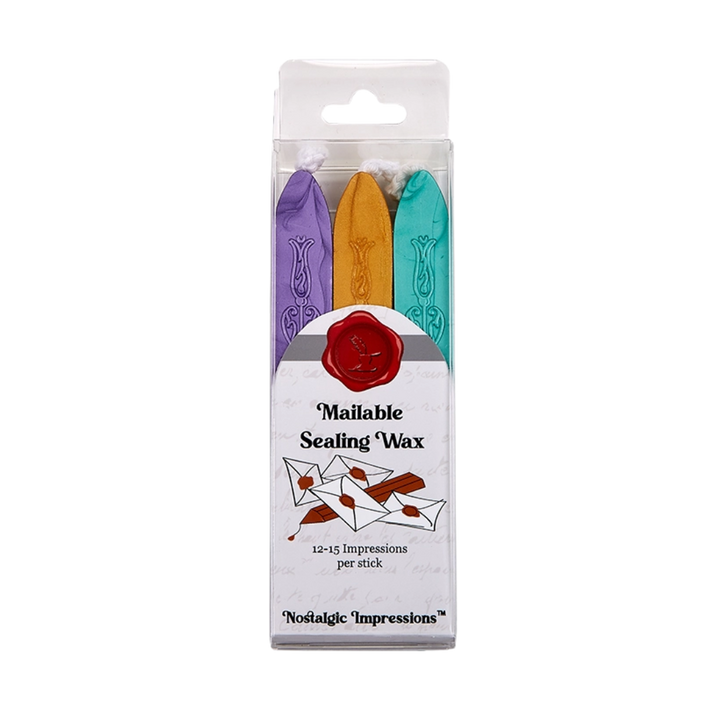 Sealing Wax Sticks with Wick 3PK