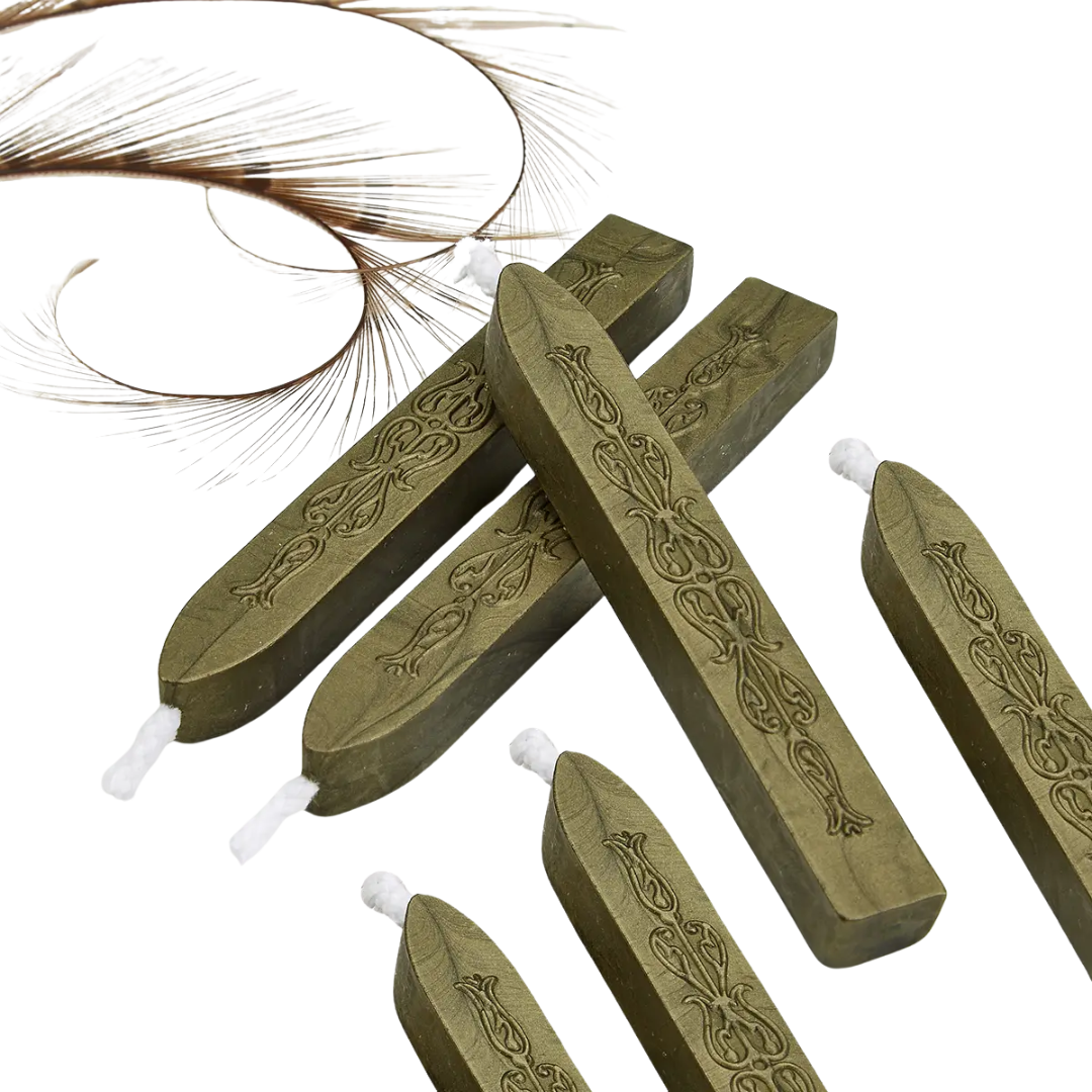 Sealing Wax Sticks with Wick