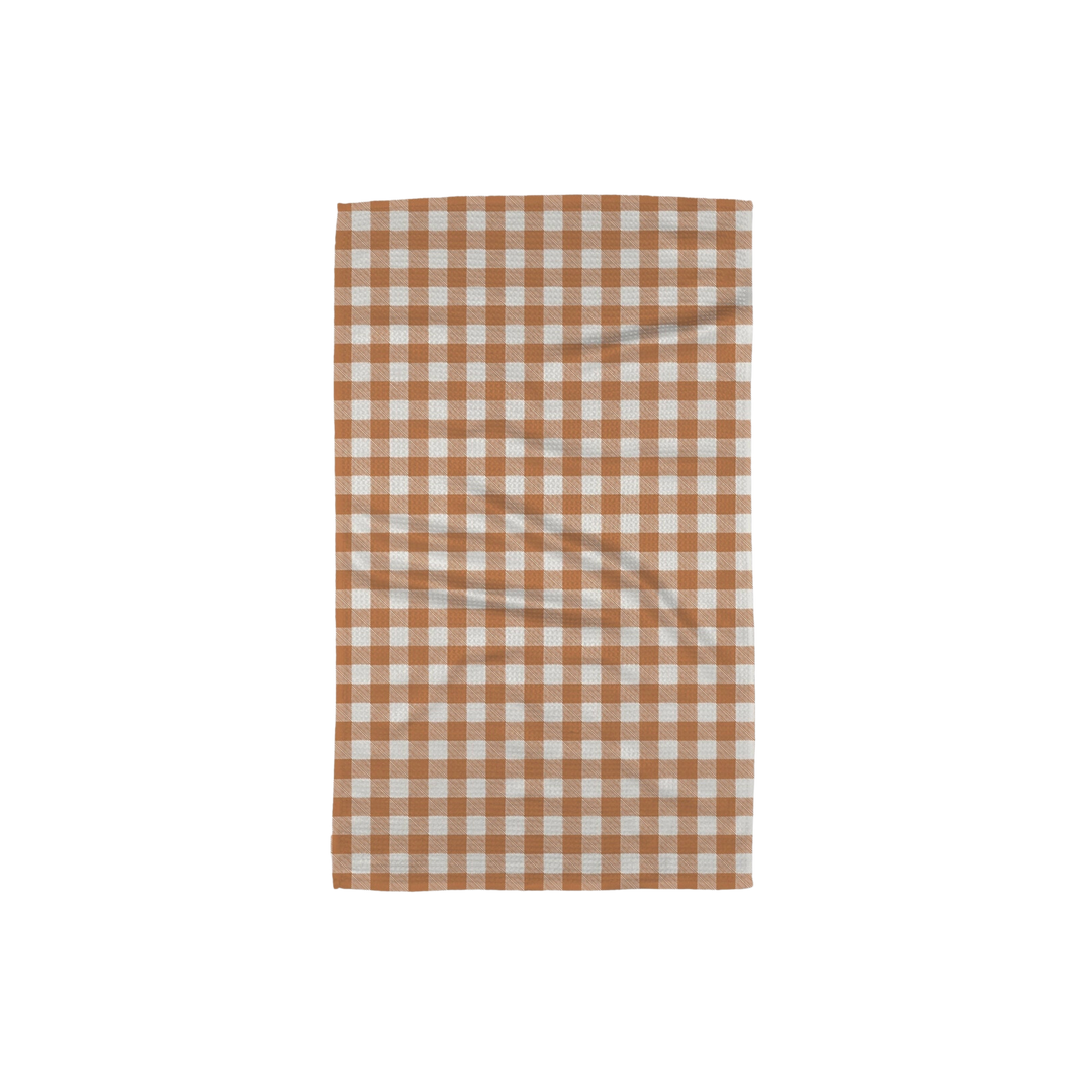 Merry Plaid Tea Towel