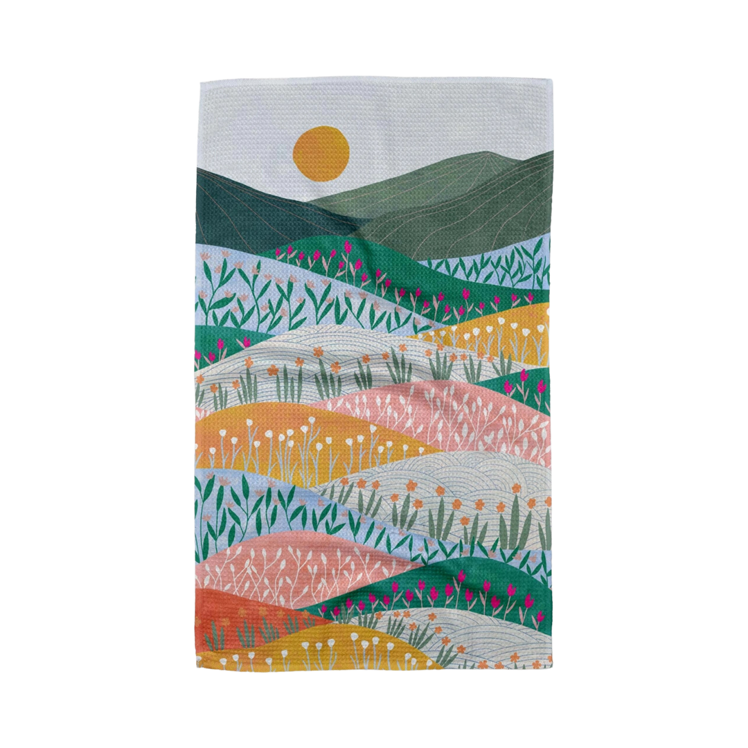 Sunrise Mountains Tea Towel