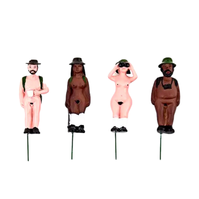Naked Ramblers Plant Pot Markers